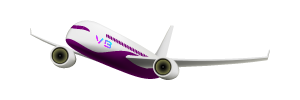 飛行機のイラスト2
